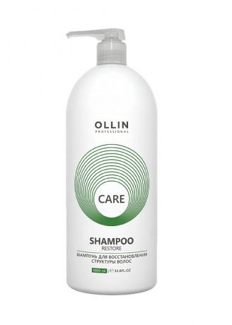 Шампунь для волос OLLIN PROFESSIONAL CARE для восстановления restore 1000 мл