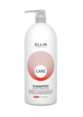 Шампунь для волос OLLIN PROFESSIONAL CARE для окрашенных волос color - shine save 1000 мл