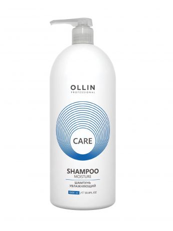 Шампунь для волос OLLIN PROFESSIONAL CARE для увлажнения и питания moisture 1000 мл