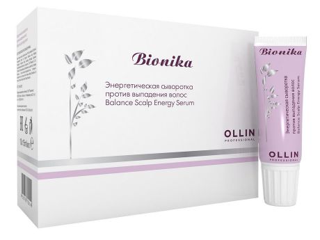 Сыворотка для волос Ollin Professional BIONIKA против выпадения энергетическая 10*15 мл