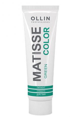 Краска для волос OLLIN PROFESSIONAL MATISSE COLOR зеленый 100 мл