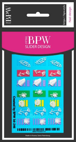 Слайдер-дизайн 3D Цветы, BPW.style