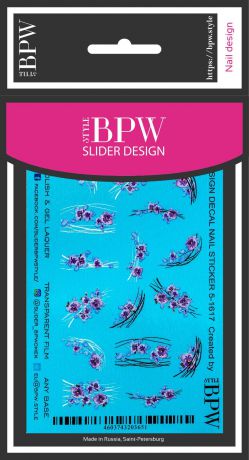 Слайдер-дизайн Паутинка с цветами, BPW.style