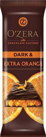 Шоколад горький Озерский сувенир "Dark & Extra Orange"40 г
