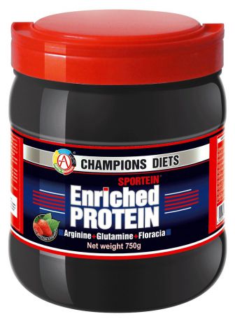 Протеин Академия-Т "Sportein Enriched Protein", клубника, 750 г