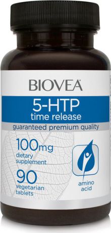 Релаксант Biovea 5-гидрокситриптофан 50 мг, 90 капсул