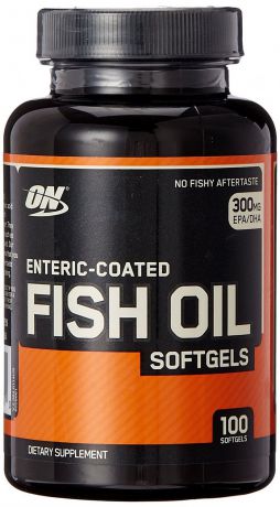 Жирные кислоты Optimum Nutrition Fish Oil Softgels 100 капсул