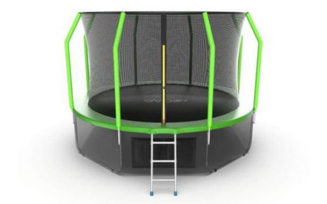 Батут Evo Jump Cosmo Cosmo 12ft (Green) + Lower net.