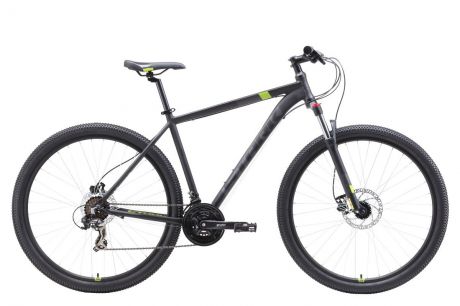 Велосипед STARK Hunter 29.2 HD 2019 18 чёрный/серый/зелёный