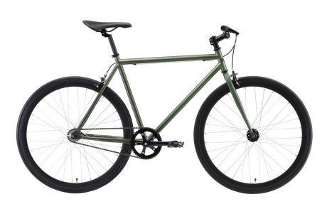 Велосипед Black One Urban 700, зеленый, черный