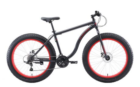 Велосипед Black One Monster 26 D, серый, красный