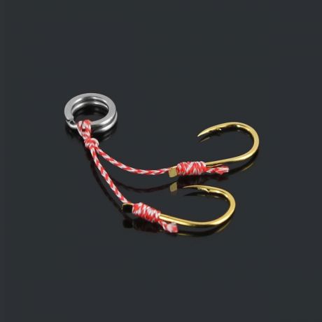 Крючок Yoshi Onyx Dancing Hook №13, Нити 2+2 см, на заводном кольце №7, 157079