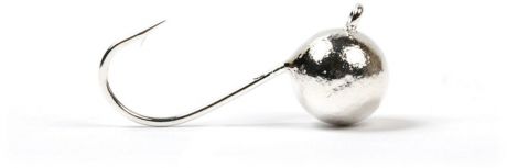 Мормышка вольфрамовая Asseri "Шар", с ушком, цвет: серебро, диаметр 5,2 мм, вес 1,35 г, 5 шт