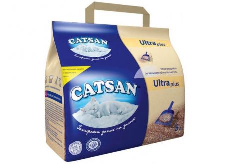 Комкующийся наполнитель Catsan для кошек Ультра (5 кг)