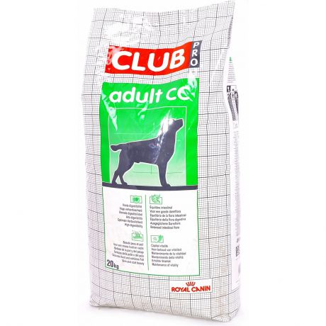 ROYAL CANIN Club Pro Adult CC корм для взрослых собак c умеренной активностью 20кг