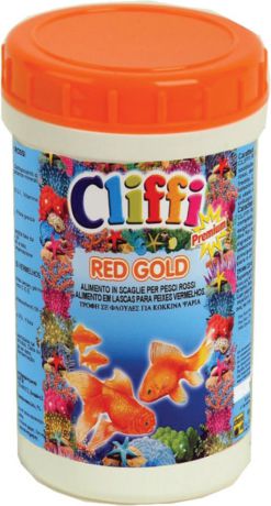 Корм сухой Cliffi Red Gold, для золотых рыб, 180 г