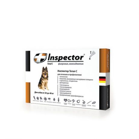 Inspector Капли для собак 25-40 кг
