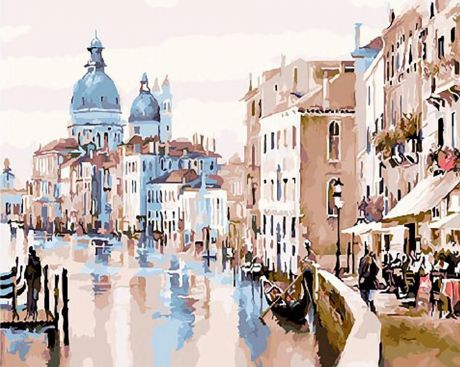 Картина по номерам Paintboy Original "Прогулка в Венеции" 40х50см
