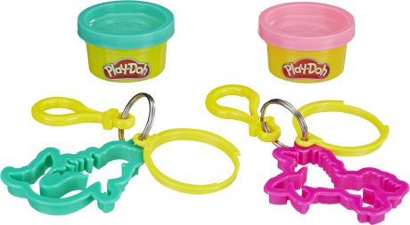Набор для лепки Play-Doh Брелок Русалка и единорог, баночка и штамп, E4999