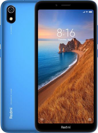 Смартфон Xiaomi Redmi 7A 2/16GB Blue 16 GB, синий