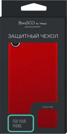Чехол для сотового телефона Borasco by Vespa Mate для Apple iPhone 5/5S/5SE, красный
