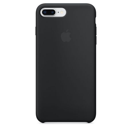 Силиконовый чехол Silicone Case для iPhone 7Plus 8Plus (Черный)