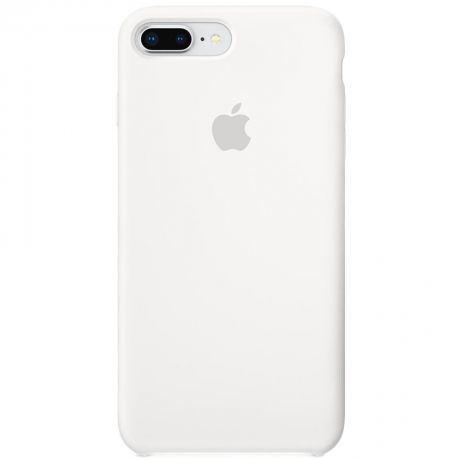 Чехол для Apple iPhone 8 Plus Silicone Case White