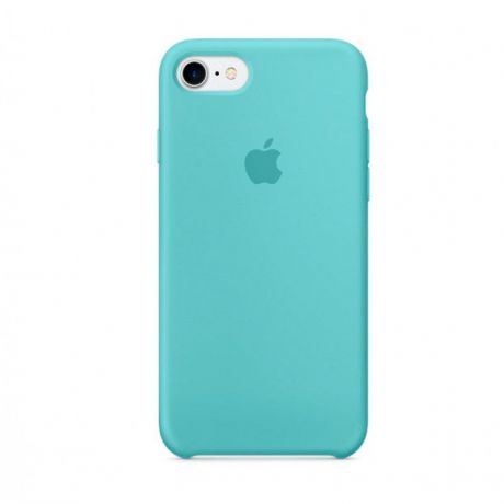 Чехол для Apple iPhone 7 Silicone Case Sea Blue