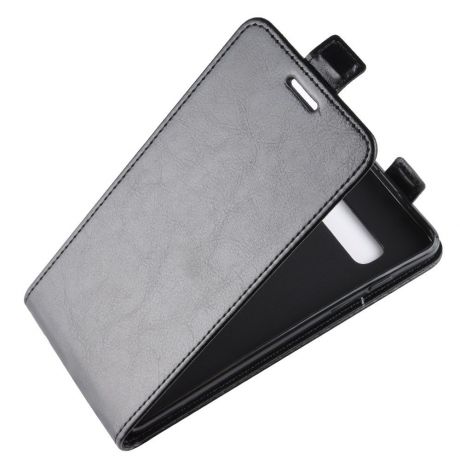 Чехол-флип MyPads для Samsung Galaxy S10 SM-G973F вертикальный откидной черный