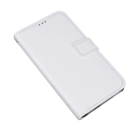 Чехол-книжка MyPads для Alcatel One Touch Idol 3 4.7 Dual Sim 6039Y/K с мульти-подставкой застёжкой и визитницей белый