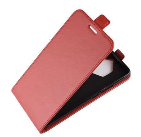 Чехол-флип MyPads для HTC Butterfly X920E вертикальный откидной красный