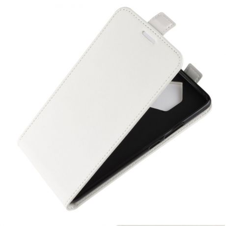 Чехол-флип MyPads для Philips Xenium V387 вертикальный откидной белый