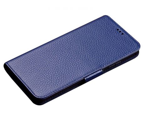 Чехол-книжка MyPads для Huawei Mate 20 Lite с мульти-подставкой застёжкой и визитницей синий
