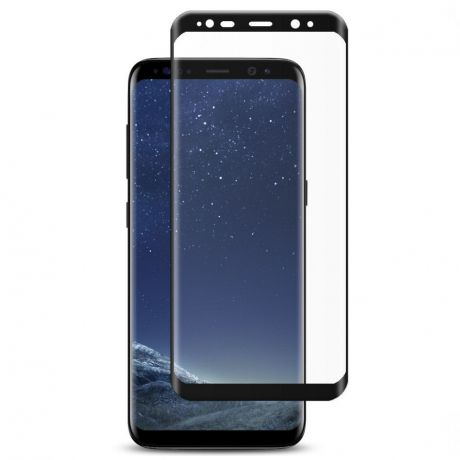 Защитное стекло ТЕХПАК 5D для Galaxy S9 PLUS, черный