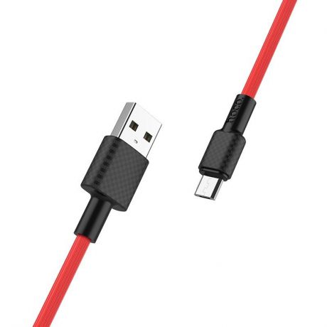 Кабель Hoco X29 Superior Style USB - microUSB красный 1 м