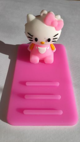 Держатель для телефона S4u Hello Kitty, HelloKitty, розовый
