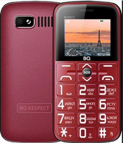 Мобильный телефон BQ M-1851, 134565702493, Respect Red