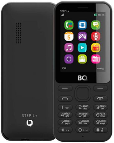 Мобильный телефон BQ 2431 Step L+, черный