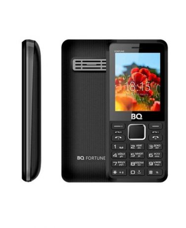 Мобильный телефон BQ BQM-2436 Fortune P, 134565703732, черно-серый