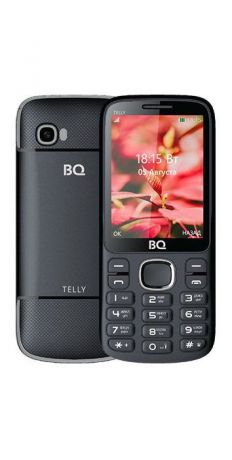 Мобильный телефон BQM-2808 Telly Black+gray