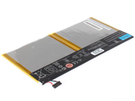 Аккумуляторная батарея iBatt iB-A1-A1007 8150mAh для ноутбуков Asus C12N1320, 0B200-00720000, 0B200-00720200, 0B200-00720100, iB-A1007,