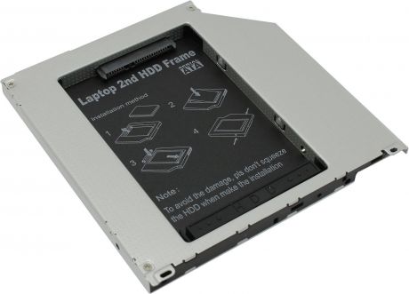 SS95U, Адаптер оптибей Espada SATA/miniSATA (SlimSATA) для подключения HDD/SSD 2,5дюйма к ноутбуку вместо DVD