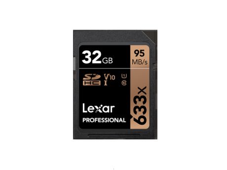 Карта памяти Lexar SDHC 32GB Class 10 UHS-I (633х)