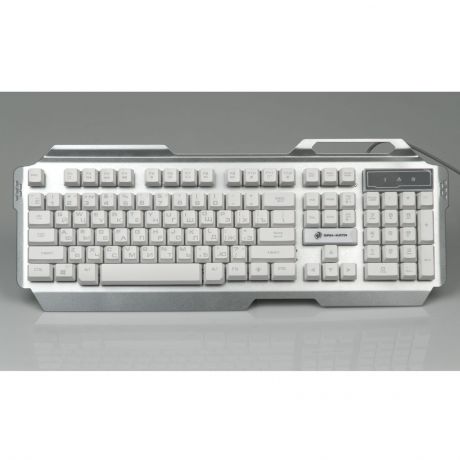 Клавиатура DIALOG KGK-25U, Gan-Kata, серебро, игровая, с подсветкой 3 цвета , корпус металл, USB