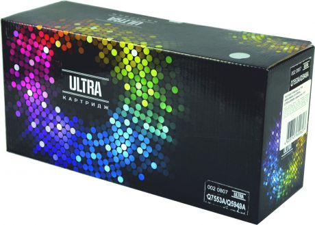 Картридж лазерный ULTRA №53A/№49A UNIVERSAL Q7553A/Q5949A HP, черный