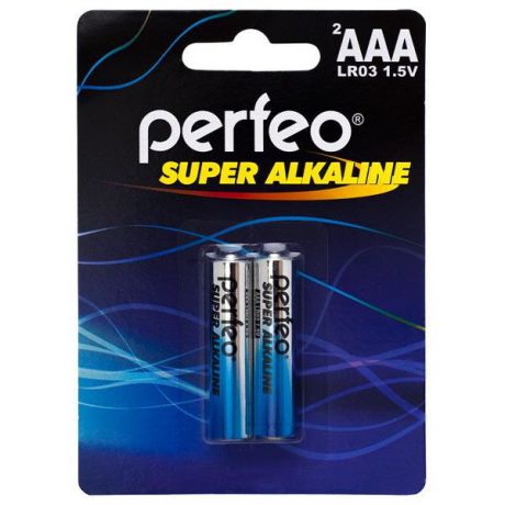Батарейка Perfeo PF LR03/2BL