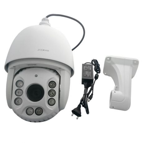 Камера видеонаблюдения Zodikam 2092-PTZV, белый