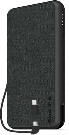 Портативный аккумулятор Mophie Powerstation Plus XL (Fabric) Lightning & Micro USB - Black10000 МаЧ