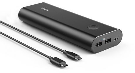 Внешний аккумулятор Anker PowerCore+ 20100 USB-C black with offline packaging for WM