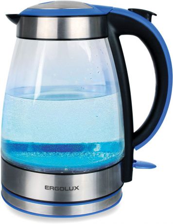 Электрический чайник Ergolux 13445, синий